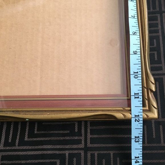 Vintage Wooden Handmade Shadow Box Frame with 'Le Petit Prince' Print - Picture 13 of 14